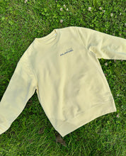 Load image into Gallery viewer, AHL Apparel Fresh Start Serene Butter unisex sweatshirt with graphic print