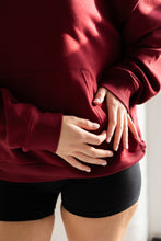 Load image into Gallery viewer, Series Of Basics Hoodie - Claret
