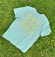 Load image into Gallery viewer, AHL Apparel mint Fresh Start oversized T-shirt with yellow lemon graphic
