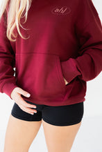 Load image into Gallery viewer, Series Of Basics Hoodie - Claret
