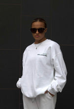 Load image into Gallery viewer, Female modelling white MWC tracksuit
