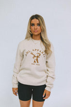 Load image into Gallery viewer, Female modelling cream innocent sweatshirt
